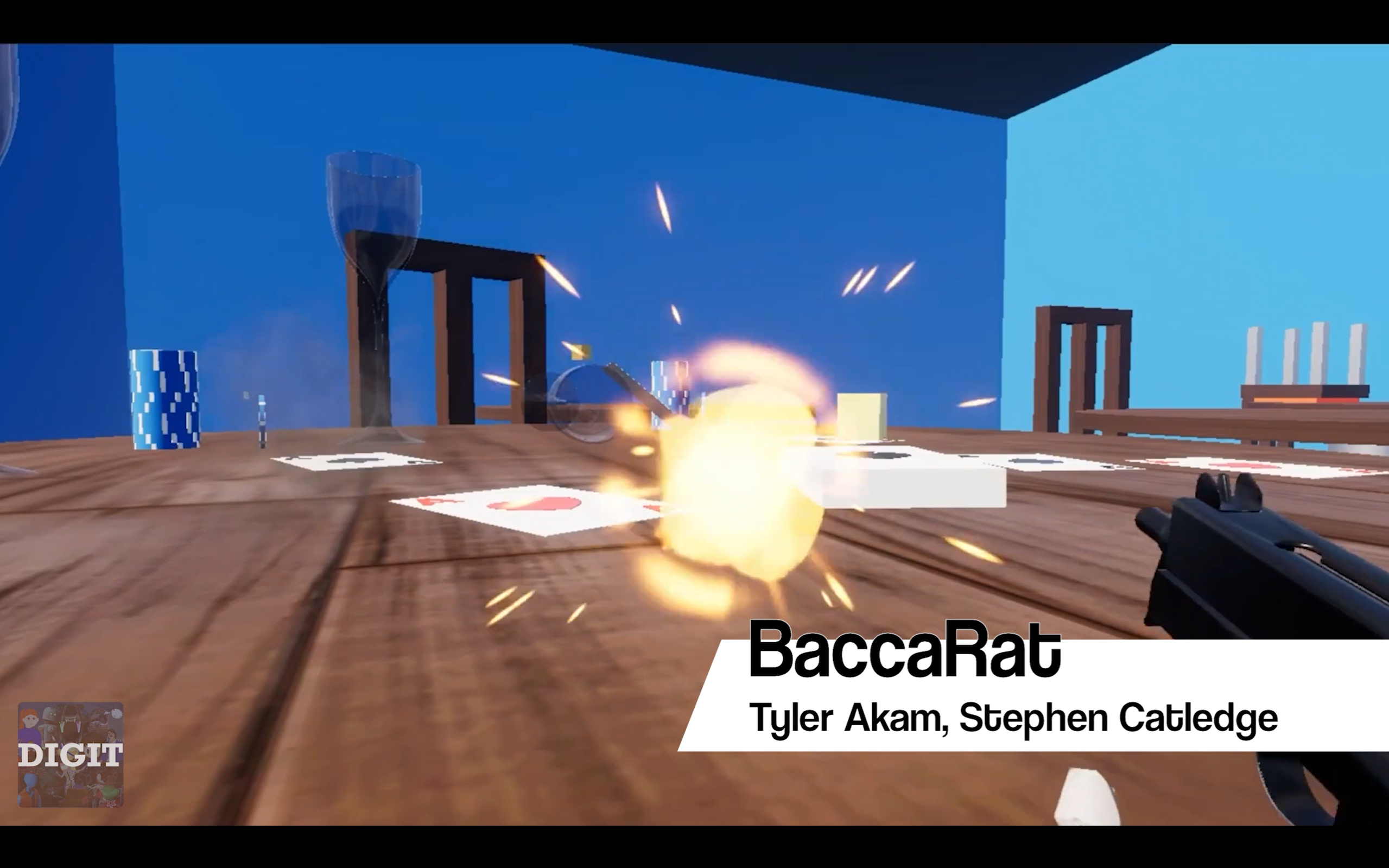 A screenshot of the showcase video, featuring gameplay footage