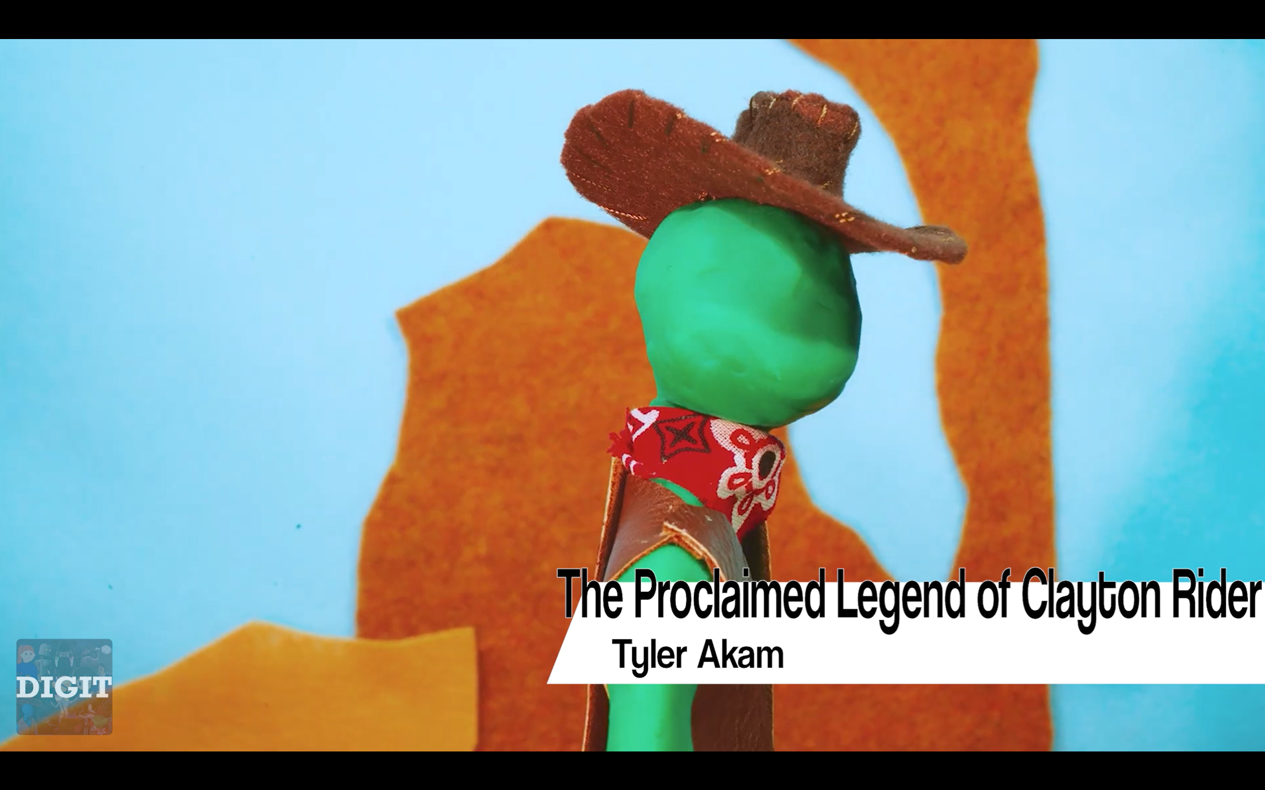 A screenshot of the showcase video, featuring stopmotion animation