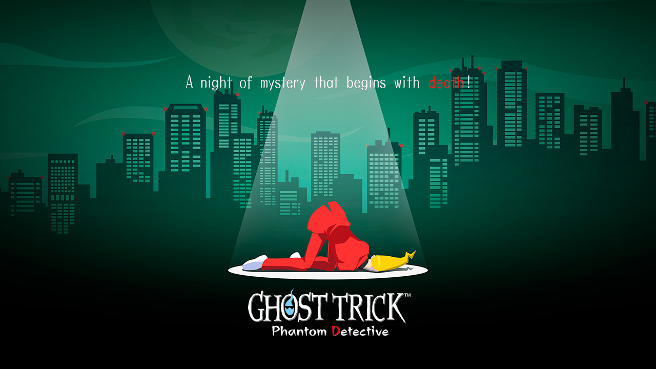 The title screen of Ghost Trick: Phantom Detective